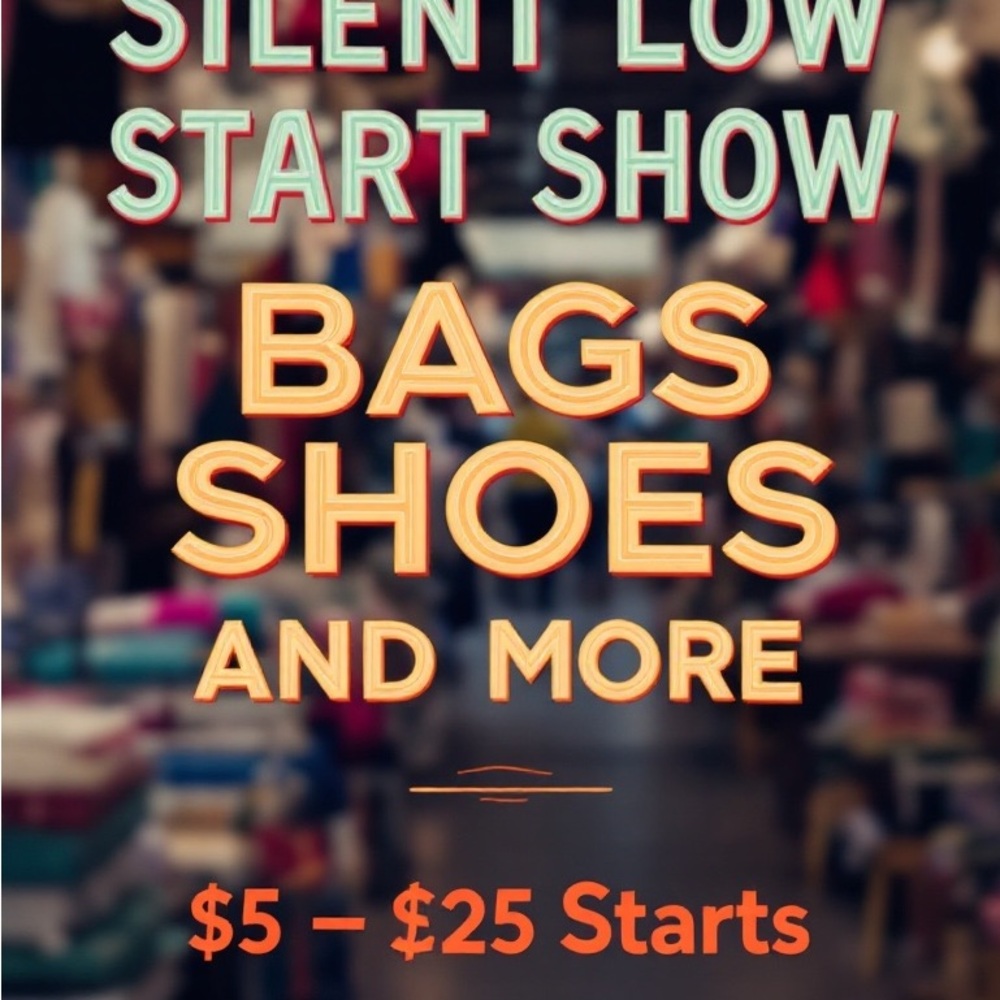 Silent Low Start Show Bags and Shoes